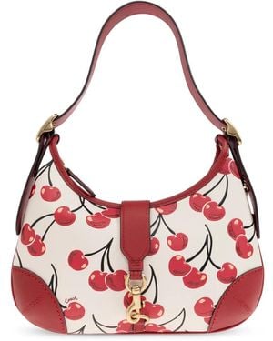 COACH Hamptons ショルダーバッグ - レッド