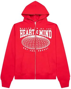 BBCICECREAM Zip Front Hoodie - Red