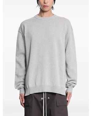 Rick Owens Concordians Round-Neck Sweater - Grey