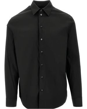 Emporio Armani Long-Sleeve Shirt - Black