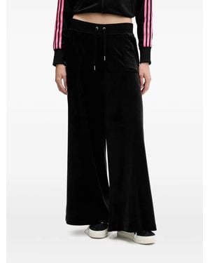 Juicy Couture Drawstring-Fastening Track Pa - Black