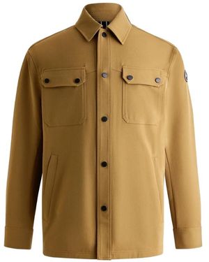 Fusalp Solandroz Button-Fatening Shirt Jacket - Metallic
