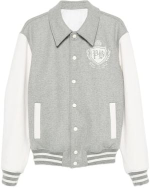 Balmain Chaqueta de manga larga - Gris