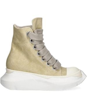 Rick Owens Sneakers Jumbolace Abstract Con Suola Rialzata - Neutro