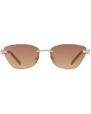 Fred Cat-Eye Sunglasses - Metallic