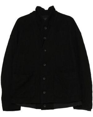 The Viridi-anne Embroidered Twil Blazer - Black