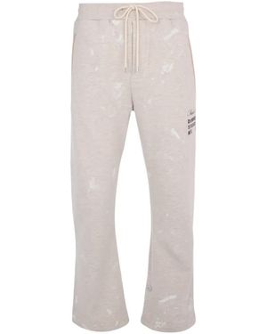 DOMREBEL Staff Drawstring Track Trousers - Grey
