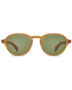 Garrett Leight Casillas Round-Frame Sunglasses - Green