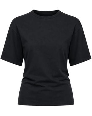 Citizens of Humanity Crew-Neck Short-Sleeve T-Shirt - Black