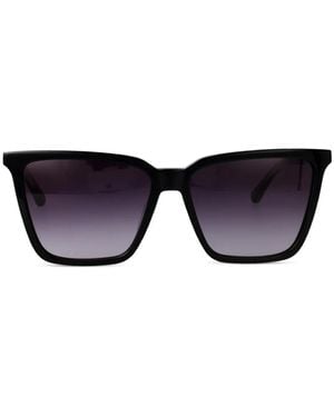 Calvin Klein Square-Frame Gradient Sunglasses - Black