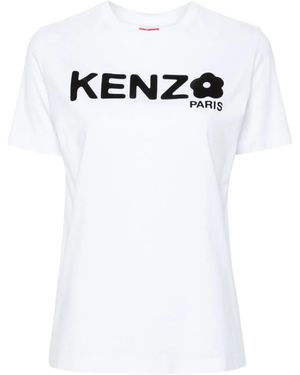 KENZO Boke 2.0 Cotton T-Shirt - White