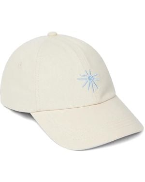 Paul Smith Embroidered-Logo Cap - White