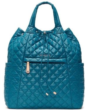 MZ Wallace Metro Convertible Backpack - Blue