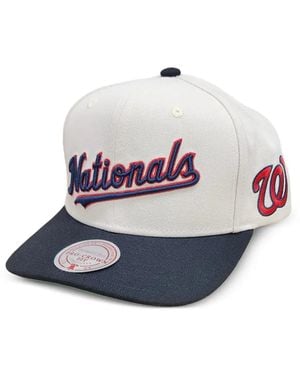Mitchell & Ness X Mlb Nationals Baseball Cap - Blue