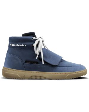 Barebarics Blizzard Touch-Strap High-Top Trainers - Blue