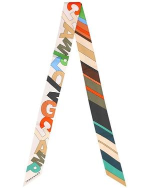 Longchamp L'Arc-En-Ciel Headband - White
