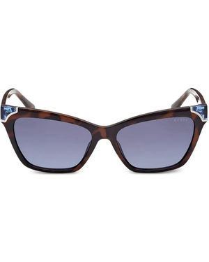 GUESS EYEWEAR Cat-Eye Sunglasses - Blue