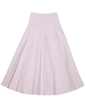 Jacquemus Flared Maxi Skirt - Pink