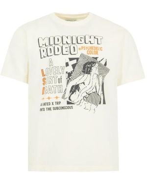 MIDNIGHT RODEO Graphic-Print T-Shirt - White