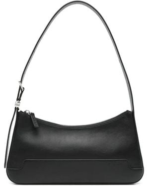 Marni Zip-Fastening Leather Shoulder Bag - Black