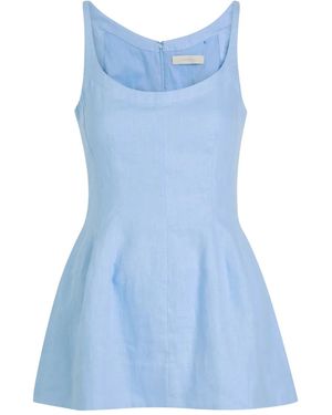 Faithfull the Brand A-Line Top - Blue