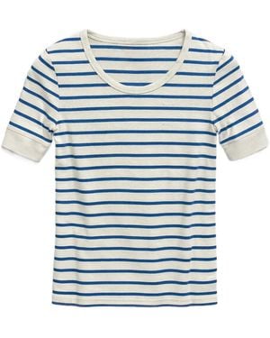 A.P.C. Striped T-Shirt - Blue