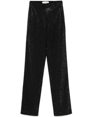 Roland Mouret Crystal-Embellished Pants - Black