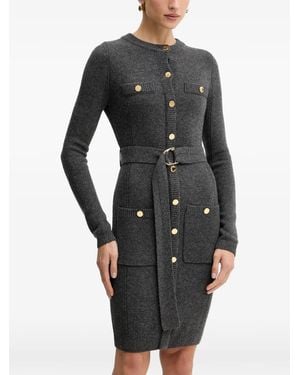 MARCIANO BY GUESS Belted Mini Dress - Black