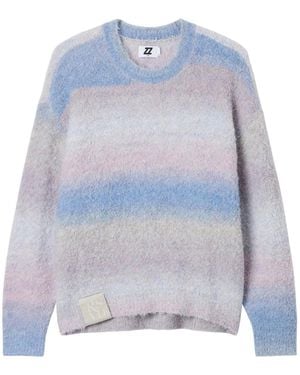 Izzue Jersey a rayas - Azul