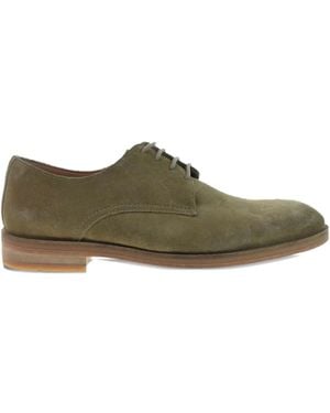 Clarks Oliver Lace-Up Derby Shoes - Green
