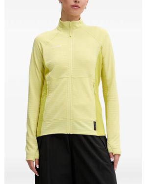 Mammut Taiss Ml Zip-Up High-Neck Jacket - Yellow