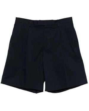 Lardini Belt-Loop Bermuda Shorts - Blue