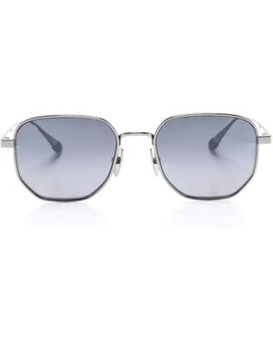Maui Jim Lewalani Geometric-Frame Sunglasses - Blue