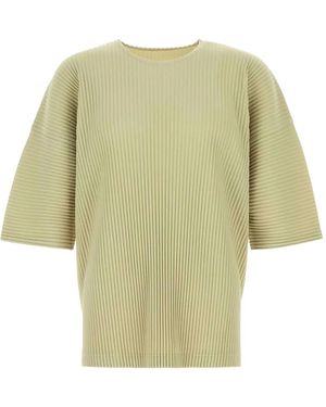 Homme Plissé Issey Miyake プリーツ Tシャツ - ホワイト