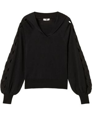 Twinset ファインニット セーター - ブラック