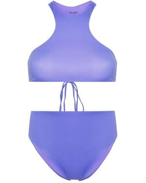 The Attico Set Bikini Con Dettaglio Cut-Out - Viola