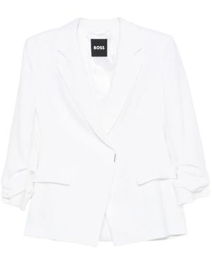 BOSS Giacca Con Maniche Asimmetriche - Bianco