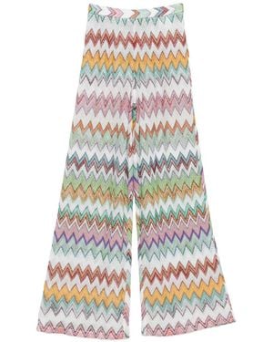 Missoni Zigzag Trousers - White
