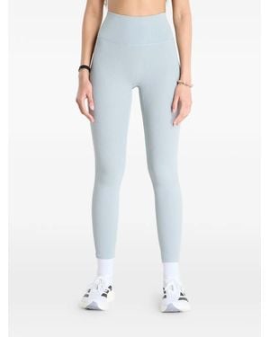 adidas Ribbed Leggings - Blue