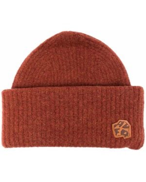Adererror Ribbed Knit Beanie - Red