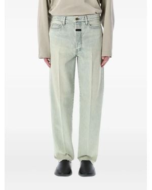 Fear Of God Straight Leg Jeans - Green