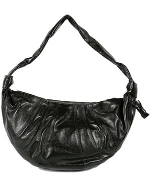 Lemaire Large Croissant Shoulder Bag - Nero