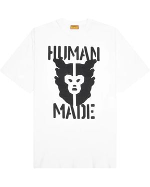 Human Made T-Shirt mit grafischem Print - Weiß