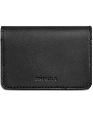 Shinola Leather Cardholder - Black