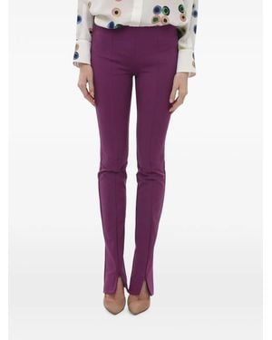 Sportmax Torre Bootcut Pants - Purple