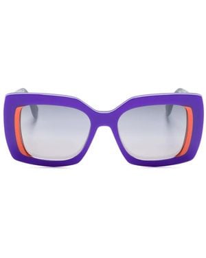 Face A Face Occhiali Da Sole Ashoka 2 Squadrati - Viola