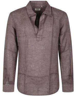 Altea Long-Sleeve Shirt - Brown