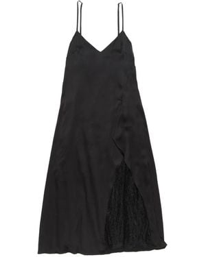 Acne Studios Lace V-Neck Spaghetti - Black