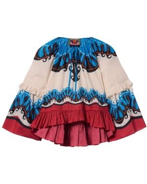 La DoubleJ Boho Blouse - Blue