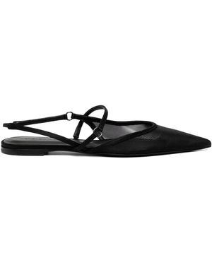 Nensi Dojaka Pointed Flat Pumps - Black